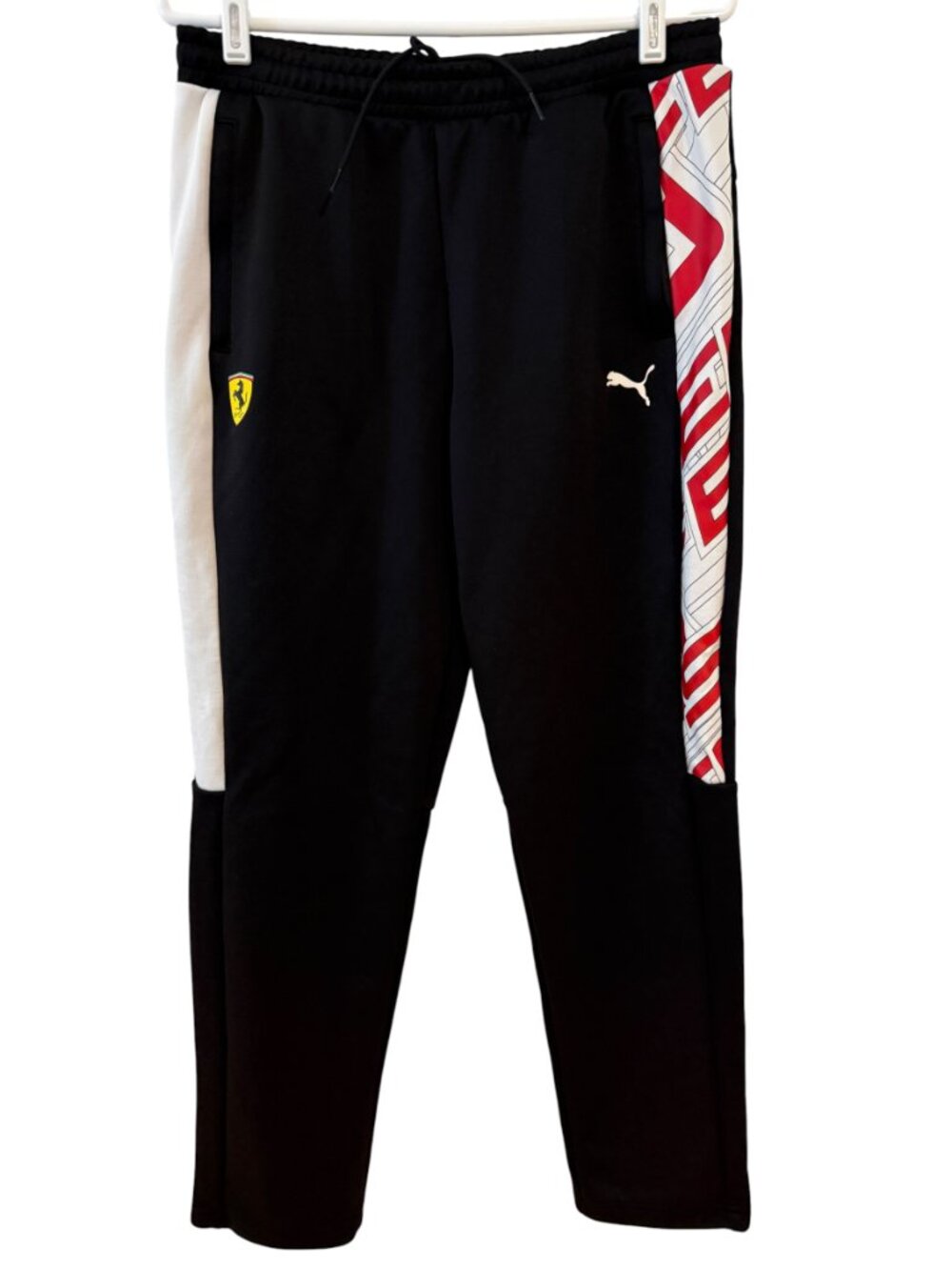 Puma Scuderia Ferrari Race T7 Track Pants Size Medium